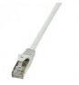 CABLE RED LOGILINK UTP CAT5E RJ45 10M BLANCO CP1092S