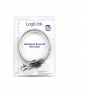 CABLE SEGURIDAD LOGILINK PORTATIL 1.5MT LLAVE NBS003