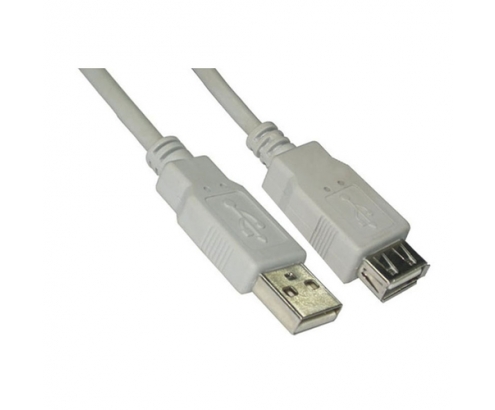 CABLE USB 2.0 A M A USB A H 1.8 MT NANOCABLE 10.01.0203