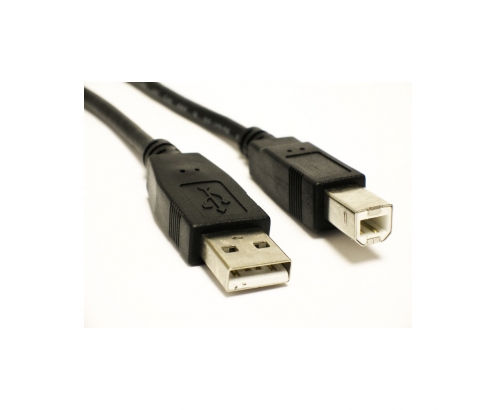 CABLE USB 3GO USB2.0 A/M - USB2.0 B/M 1,8M NEGRO IMPRESORA