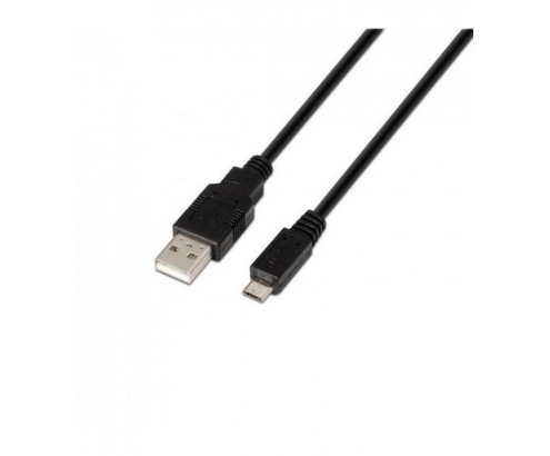 CABLE USB(A) M A MICRO USB(B) 2.0 M AISENS 3M NEGRO A101-0029