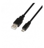 CABLE USB(A) M A MINI USB(B) 2.0 M 1MT AISENS NEGRO A101-0025
