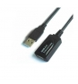 CABLE USB A M A USB A H 10MT AISENS AMPLIFICADOR NEGRO A101-0019