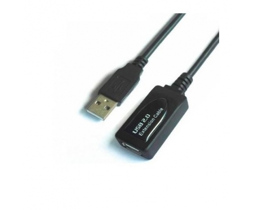 CABLE USB A M A USB A H 10MT AISENS AMPLIFICADOR NEGRO A101-0019