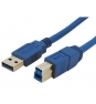 CABLE USB A M A USB B M 2MT EQUIP AZUL 128292