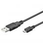 CABLE USB M A MICRO USB M 0.5 MT EWENT EW-UAB-005-MC