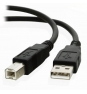 CABLE USB NANO CABLE USB2.0 A/M - USB2.0 B/M 1.0M NEGRO IMPRESORA 10.01.0102-BK