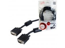 CABLE VGA M A VGA M 10M FERRITA GEMBIRD CC-PPVGA-10M-B
