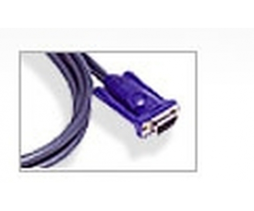 CABLE VGA M A VGA M + USB A 5M ATEN NEGRO 2L-5205U
