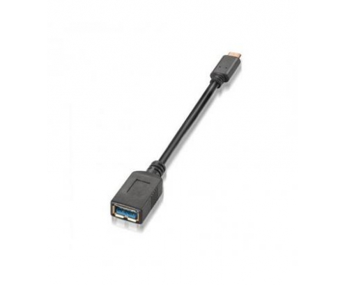 CABLEAISENS  OTG USB(A)H A USB TIPO C M 3.1 NEGRO A107-0062