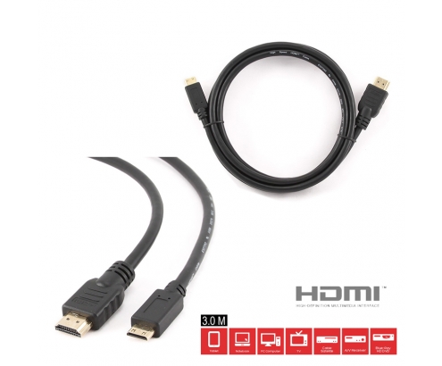 CABLEXPERT CABLE HDMI-miniHDMI ALTA VELOCIDAD 3M
