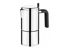 CAFETERA BALI BRA 6 TAZAS ACERO INOX 18-10 ASA ERGONÍ“MICA BAQUELIT...