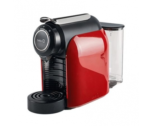 CAFETERA DELTA QOOL EVOLUTION PARA CAPSULAS CAFE TE DELTA Q 1200W DEPOSITO 1L VOLUMENES PROGRAMABLES ROJA 12872
