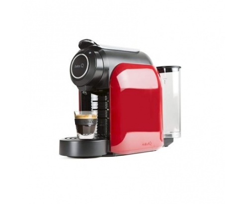 CAFETERA DELTA QOOL EVOLUTION PARA CAPSULAS CAFE TE DELTA Q 1200W DEPOSITO 1L VOLUMENES PROGRAMABLES ROJA 12872