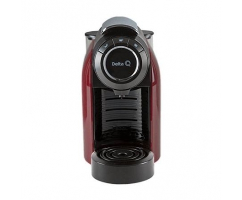 CAFETERA DELTA QOOL EVOLUTION PARA CAPSULAS CAFE TE DELTA Q 1200W DEPOSITO 1L VOLUMENES PROGRAMABLES ROJA 12872