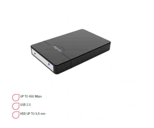 CAJA 2.5 APPROX SATA USB 2.0 VERDE APPHDD09GP