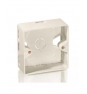 CAJA DE SUPERFICIE EQUIP PARA MONTAJE DE ROSETAS BLANCO 125561