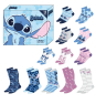 Caja Regalo Stitch 12 Pares de Calcetines Talla 35/41 Edición Limitada
