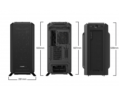 Caja torre be quiet e-atx silent base 802 negro BG039	