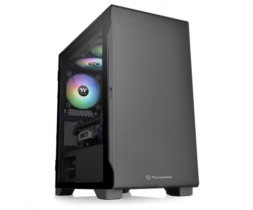 Caja torre m-atx thermaltake s100 tg negro CA-1Q9-00S1WN-00	