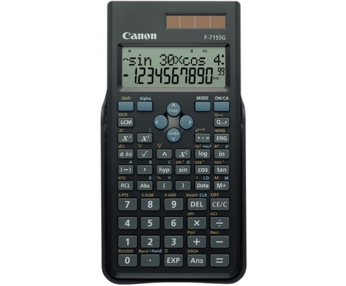 CALCULADORA CANON CIENTIFICA F-715SG NEGRO F715SG