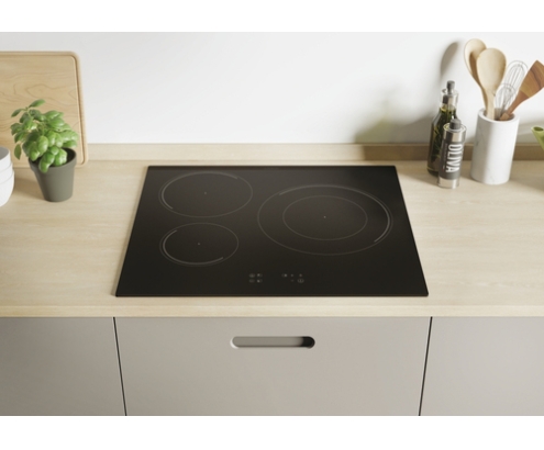 Candy Comfort CI633C/E14U Negro Integrado 59 cm Con placa de inducción 3 zona(s)