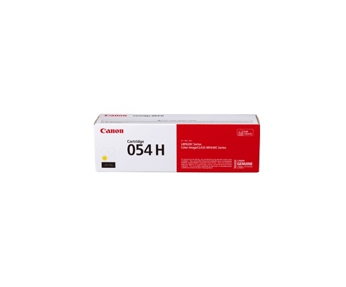 Canon 054H toner 1 pieza Original Amarillo