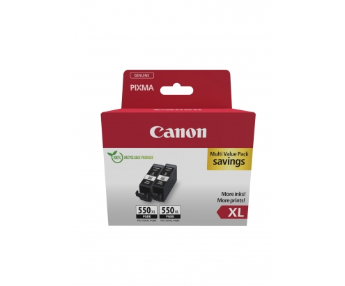 Canon 6431B010 cartucho de tinta 2 pieza(s) Original Negro