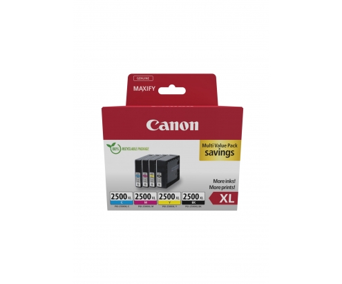 Canon 9254B010 cartucho de tinta 4 pieza(s) Original Alto rendimiento (XL) Negro, Cian, Magenta, Amarillo