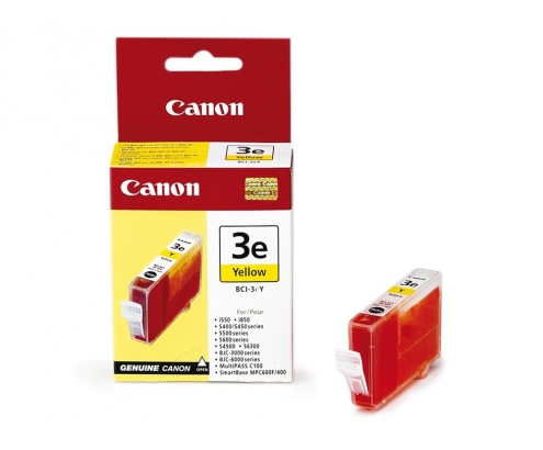 Canon BCI-3EY cartucho de tinta 1 pieza(s) Original Amarillo