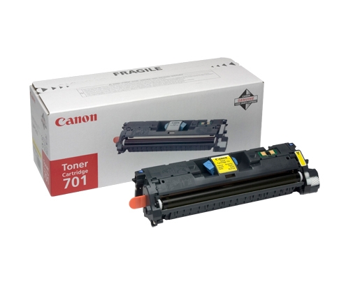 Canon Cartridge 701L cartucho de tóner 1 pieza(s) Original Amarillo