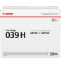 Canon CRG-039 H cartucho de tóner 1 pieza(s) Original Negro