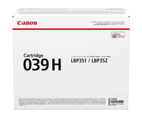 Canon CRG-039 H cartucho de tóner 1 pieza(s) Original Negro