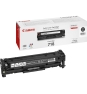 Canon CRG-718 Bk cartucho de tóner 1 pieza(s) Original Negro