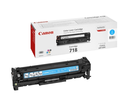 Canon CRG-718 C cartucho de tóner 1 pieza(s) Original Cian