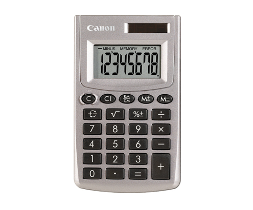 Canon LS-270L calculadora Bolsillo Pantalla de calculadora Plata