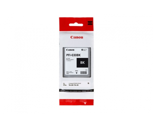 Canon PFI-030BK cartucho 1 pieza Original Negro