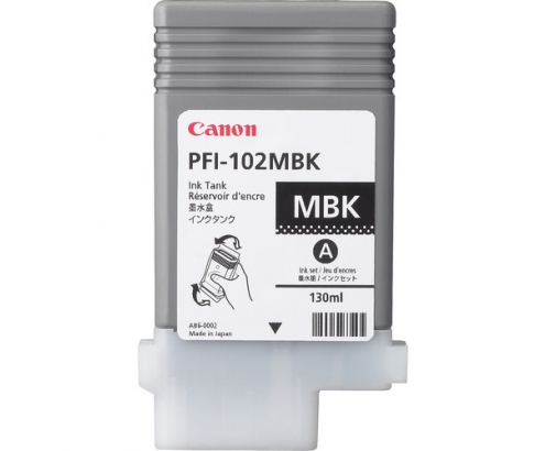 Canon PFI-102MBK cartucho de tinta Original Negro mate