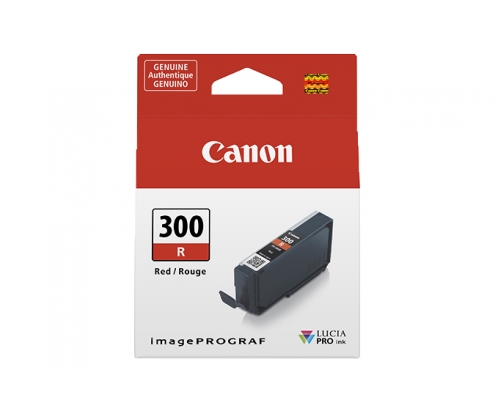 Canon PFI-300 Cartucho de tinta original rojo
