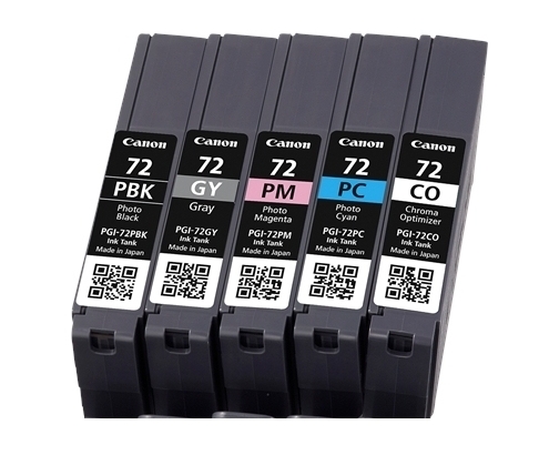 Canon PGI-72 PBK/GY/PM/PC/CO cartucho 5 piezas Original Rendimiento estándar Gris, Foto negro, Fotos cian, Foto magenta