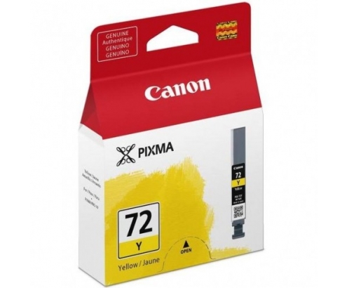 Canon PGI-72 Y cartucho 1 pieza Original Rendimiento estándar Amarillo