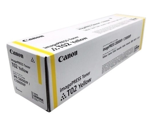 Canon T02 cartucho de tóner 1 pieza(s) Original Amarillo