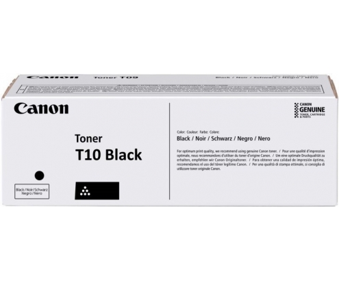 Canon T10 cartucho de tóner 1 pieza(s) Original Negro