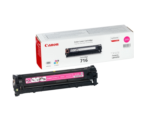 Canon Toner 716 cartucho de tóner 1 pieza(s) Original Magenta