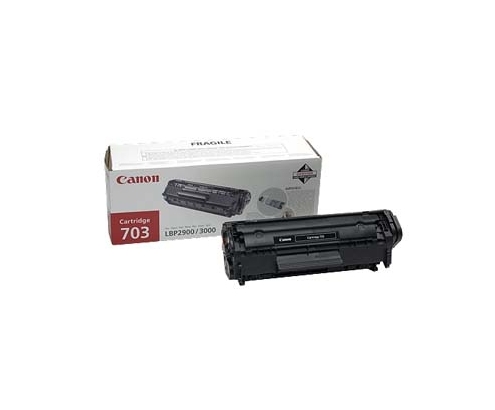 Canon Toner CRG703 Black cartucho de tóner 3 pieza(s) Original Negro