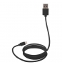 Canyon Cable Lightning/USB A 1 m Negro