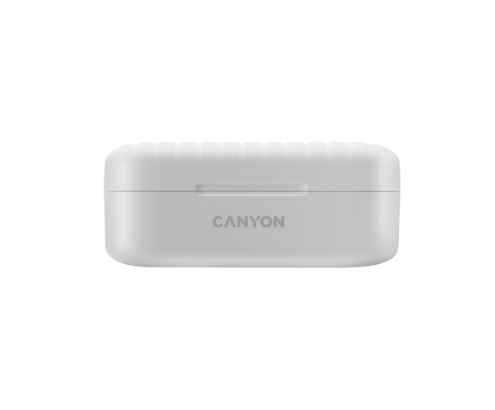 Canyon CNE-CBTHS1W auricular y casco Auriculares Inalámbrico Dentro de oÍ­do Llamadas/Música USB Tipo C Bluetooth Blanco