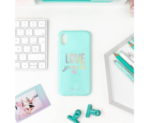 CARCASA MR. WONDERFUL IPHONE X XS THE POWERFUL COLLECTION-LOVE YOURSELFIE WOA09593EN