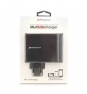 Cargador adaptador pared phoenix universal 4x usb 5.1v 2.1a negro PHMULTIUSBCHARGER