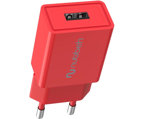 Cargador de Pared Nubbeh Bhoot USB-A 10W Rojo